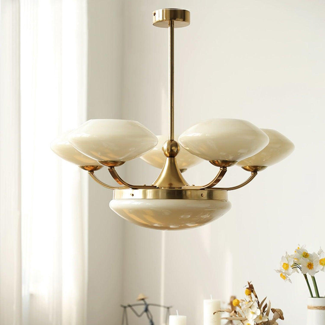 Aurelia Lustre Classique en Verre - Neutralighting