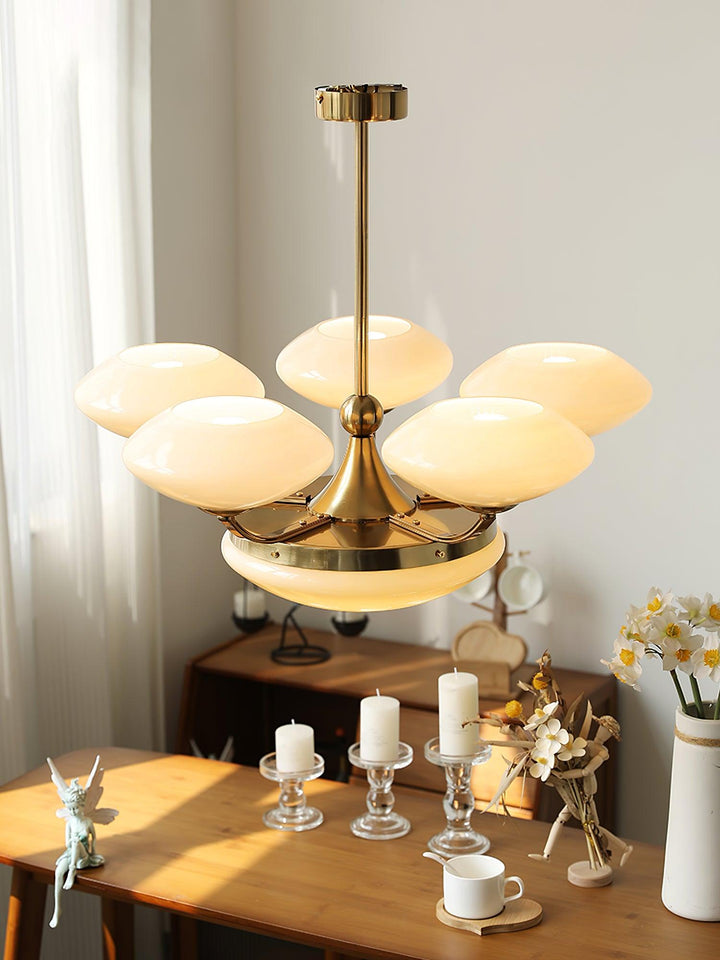Aurelia Lustre Classique en Verre - Neutralighting