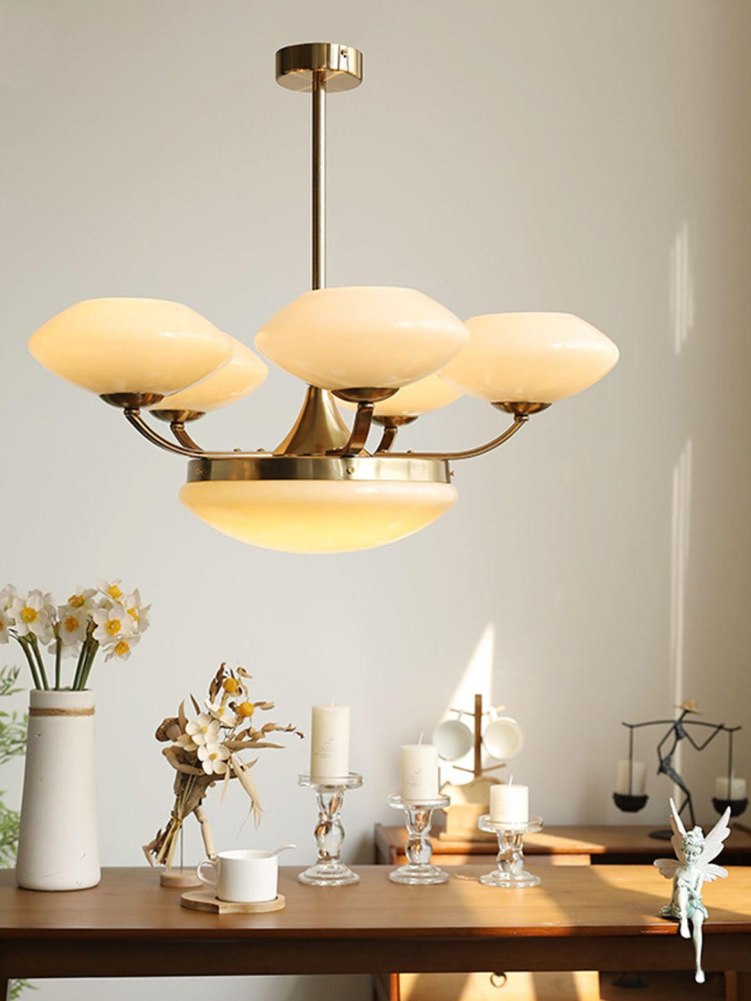 Aurelia Lustre Classique en Verre - Neutralighting