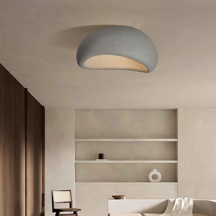 Plafonnier Solara Métal 45cm Gris LED