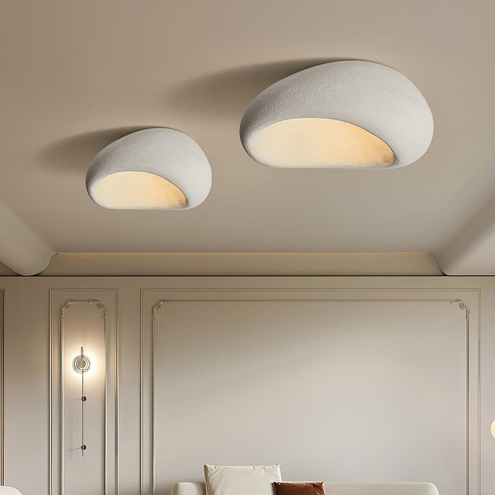 Solara Plafonnier avec Lune Japonaise Wabi-Sabi - Neutralighting