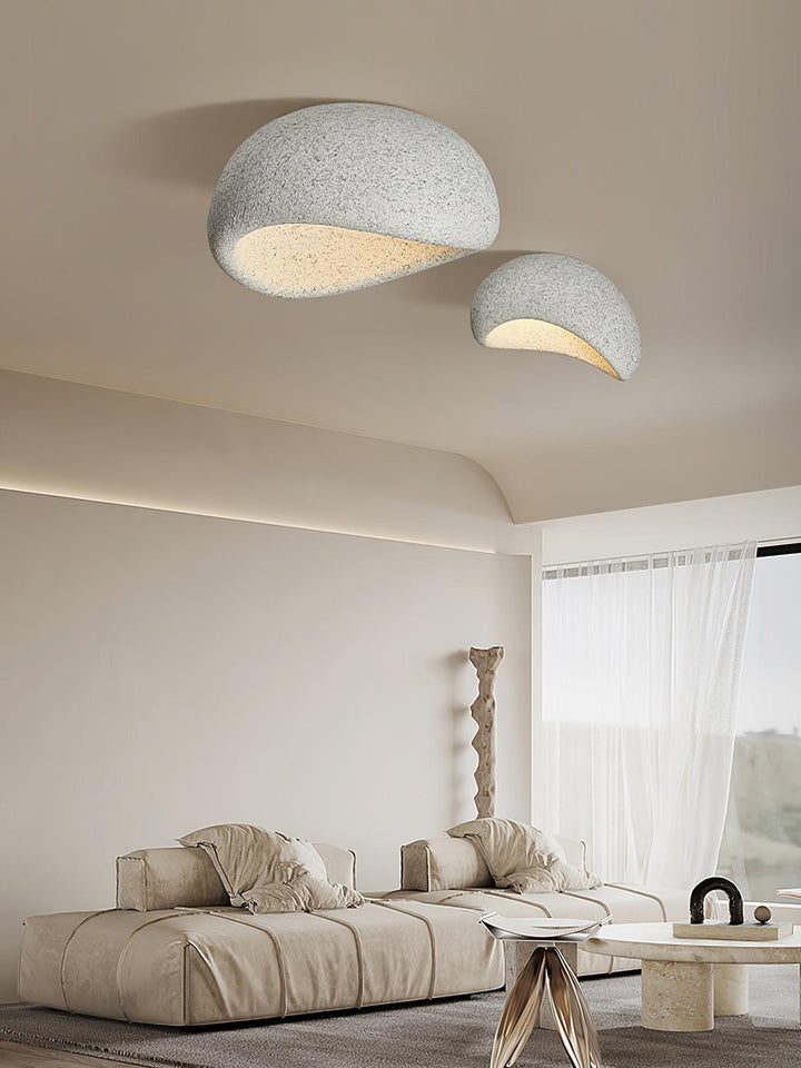 Solara Plafonnier avec Lune Japonaise Wabi-Sabi - Neutralighting