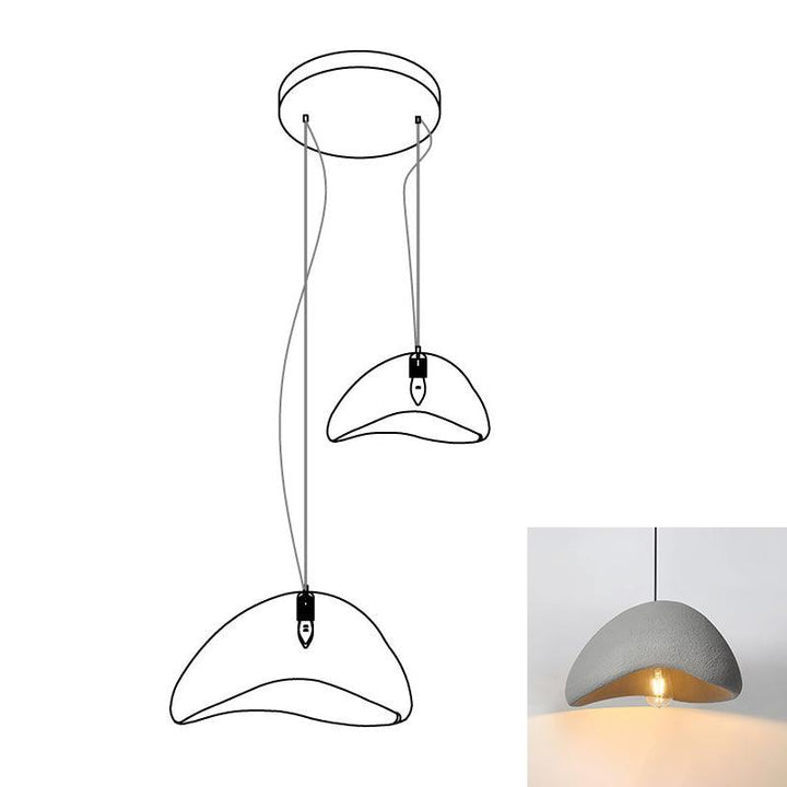 Lustra Suspension Lampe Nuage Blanc Minimaliste - Neutralighting