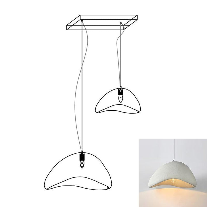 Lustra Suspension Lampe Nuage Blanc Minimaliste - Neutralighting