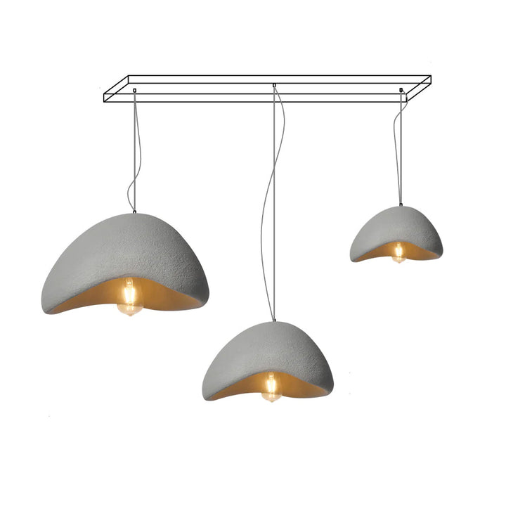 Lustra Suspension Lampe Nuage Blanc Minimaliste - Neutralighting