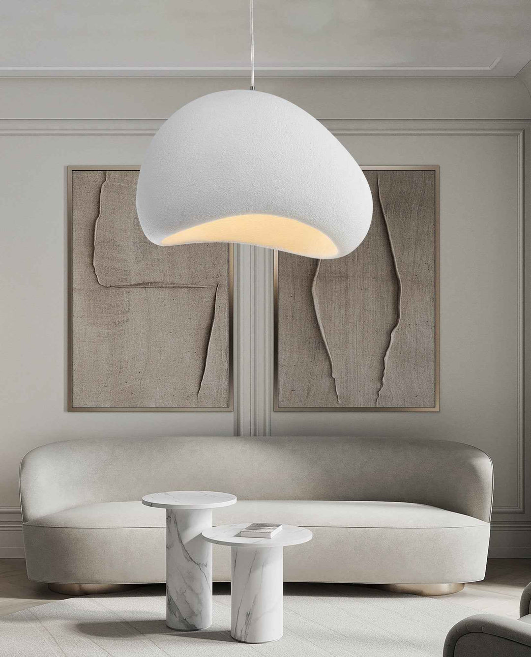 Ocara Suspension Moderne Minimaliste en Résine - Neutralighting