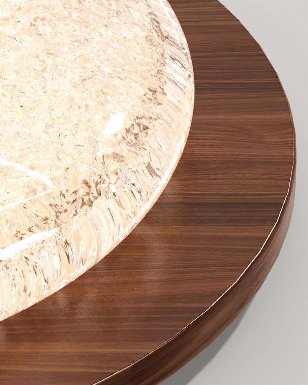 Kidson Plafonnier Résine Texturée Ton Bois LED - Neutralighting
