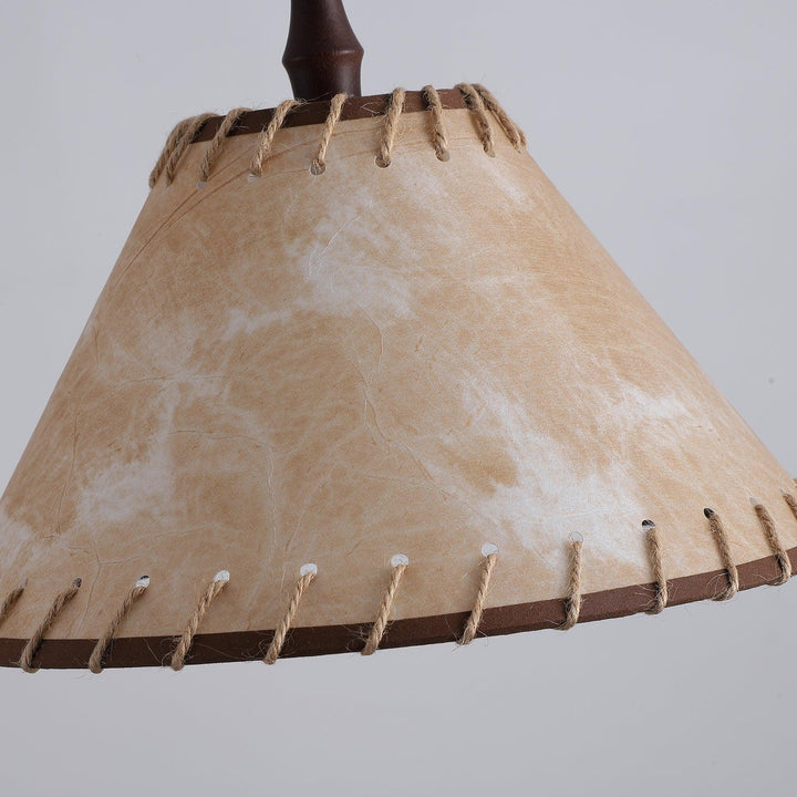 Kiko Lampe Pendante Tissu Chanvre Wabi Sabi Organique - Neutralighting