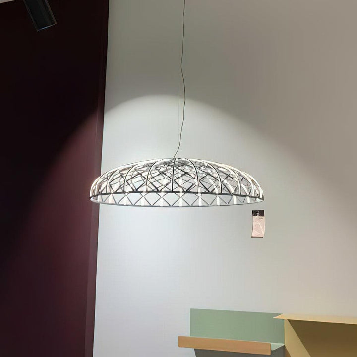 Fiona Suspension Réticulé Tressé Abat-jour Moderne - Neutralighting