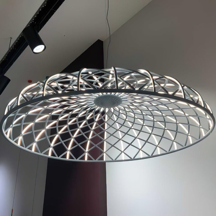 Fiona Suspension Réticulé Tressé Abat-jour Moderne - Neutralighting