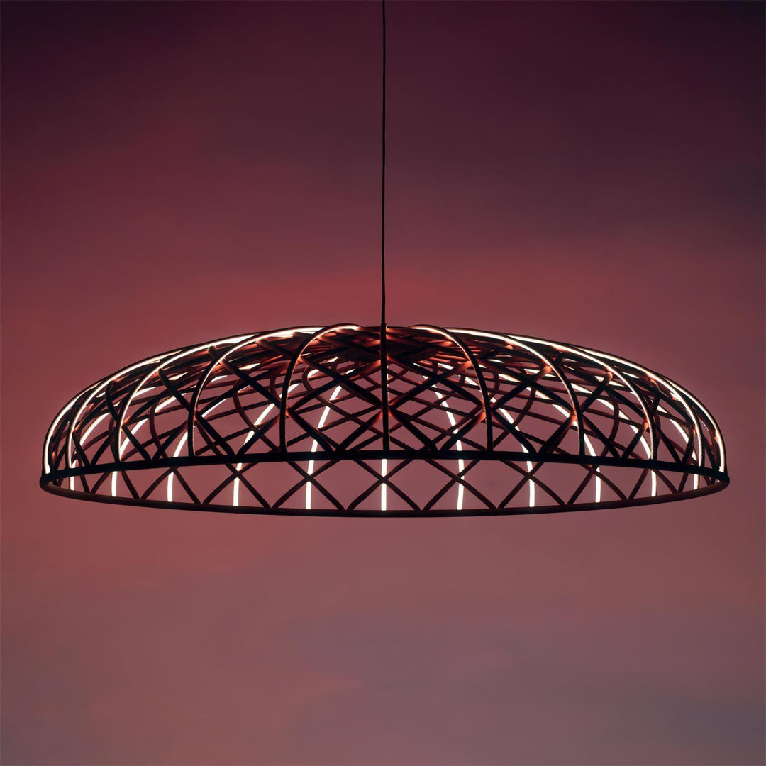 Fiona Suspension Réticulé Tressé Abat-jour Moderne - Neutralighting