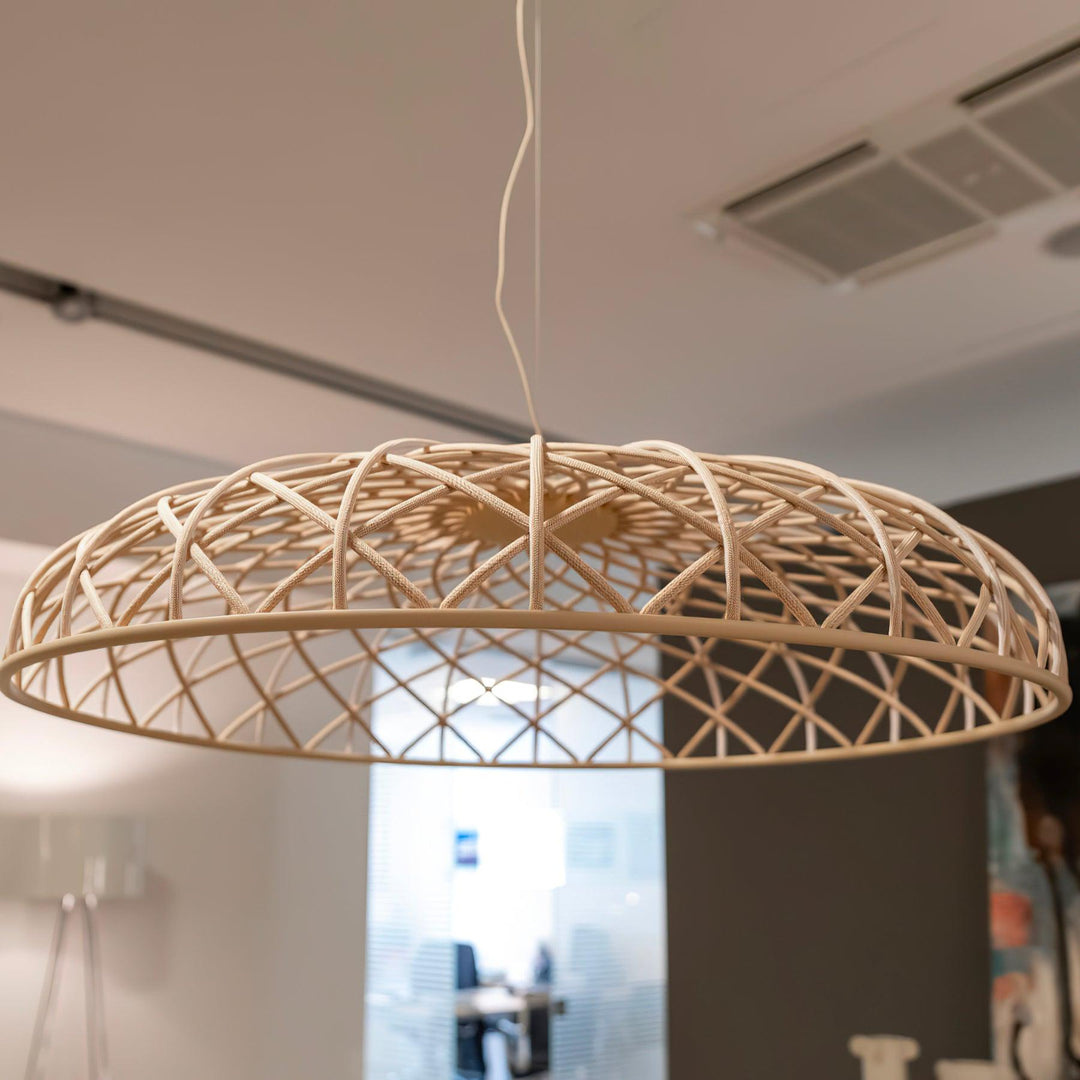 Fiona Suspension Réticulé Tressé Abat-jour Moderne - Neutralighting