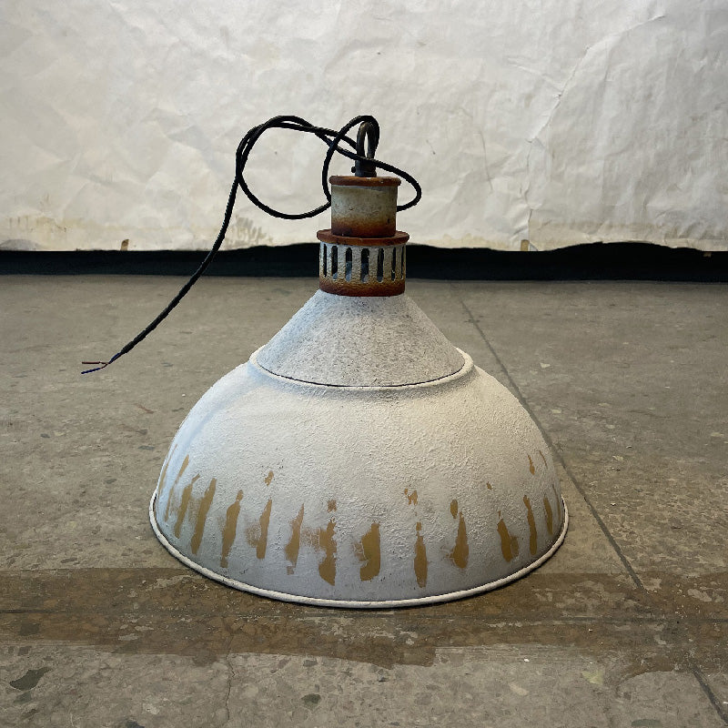Avynor Lampe Pendentive Métal Bleu Industriel Vintage - Neutralighting