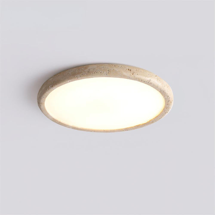 Lunaro Plafonnier Minimaliste Travertin - Neutralighting