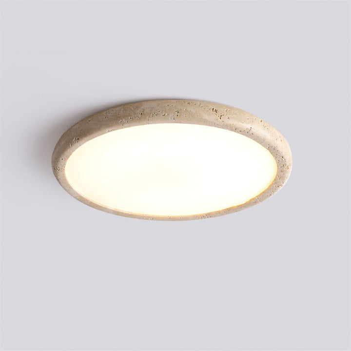 Lunaro Plafonnier Minimaliste Travertin - Neutralighting