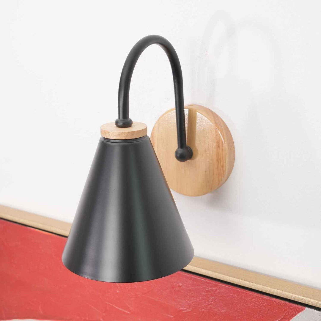 Erzoris Métal 15cm Noir LED 40W