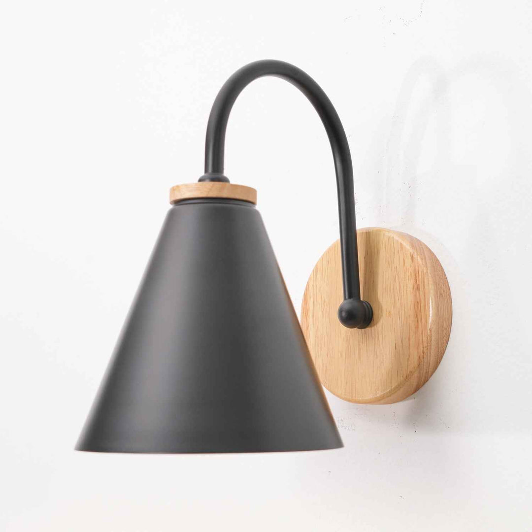 Erzoris Métal 15cm Noir LED 40W
