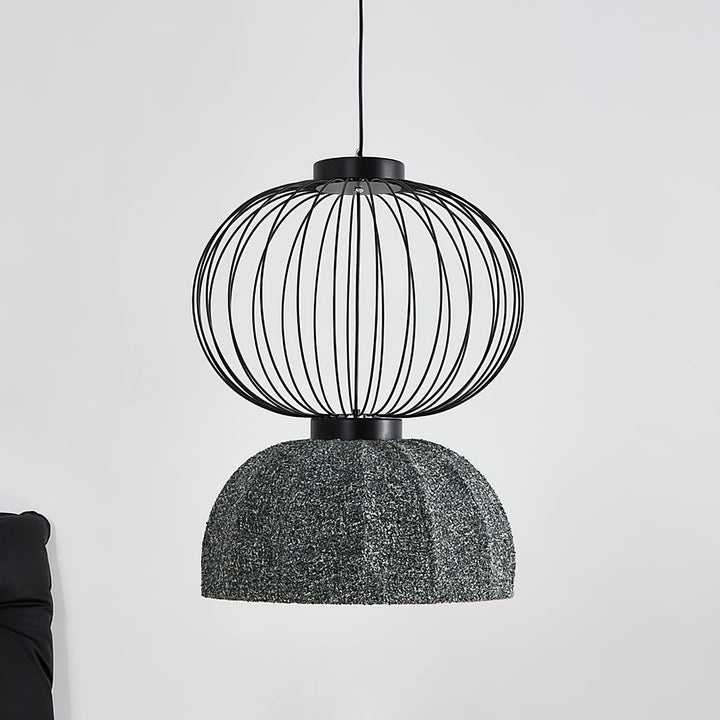 Forge Lampe Pendante Industrielle en Tissu - Neutralighting