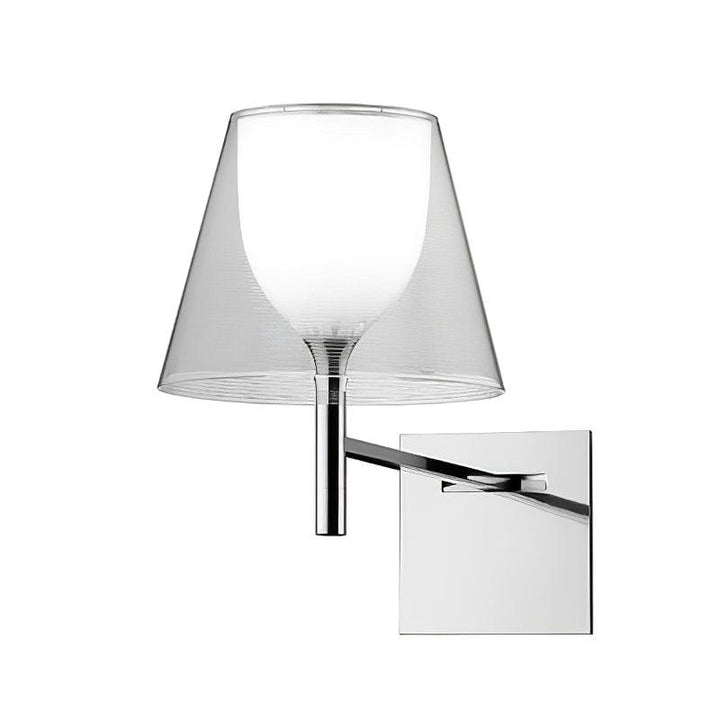 Orsore Applique Murale Tissu Prismatique Chromé - Neutralighting