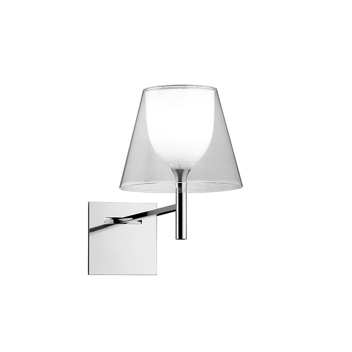 Orsore Applique Murale Tissu Prismatique Chromé - Neutralighting