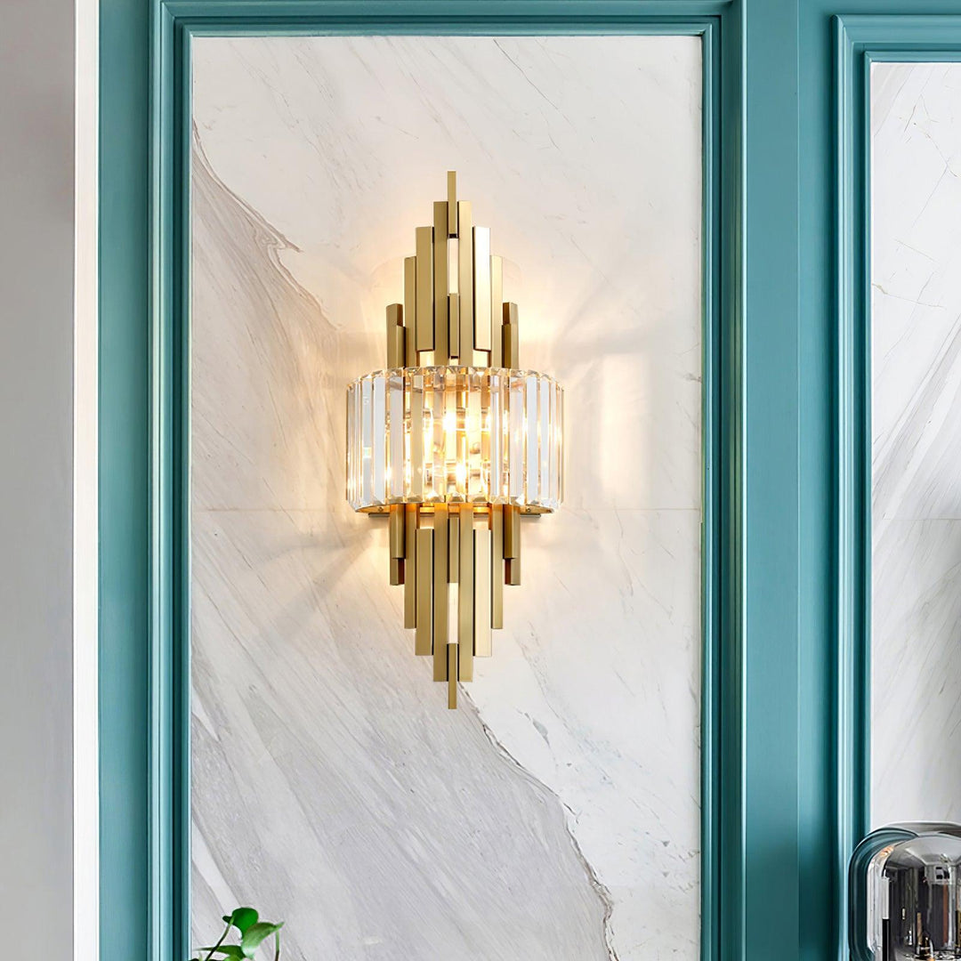 Voveliel Applique Murale en Verre de Luxe Postmoderne - Neutralighting