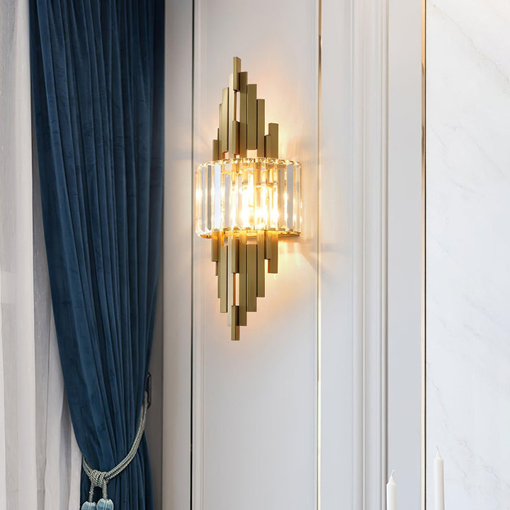 Voveliel Applique Murale en Verre de Luxe Postmoderne - Neutralighting