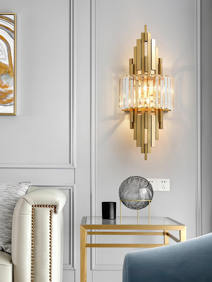 Voveliel Applique Murale en Verre de Luxe Postmoderne - Neutralighting