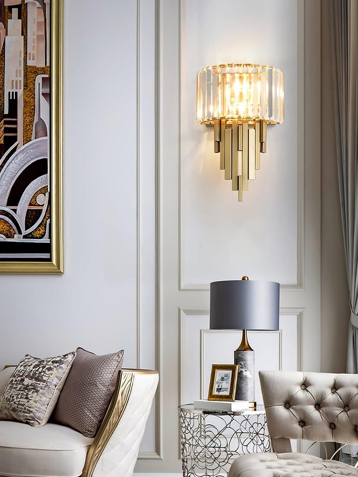 Voveliel Applique Murale en Verre de Luxe Postmoderne - Neutralighting