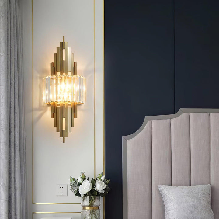 Voveliel Applique Murale en Verre de Luxe Postmoderne - Neutralighting