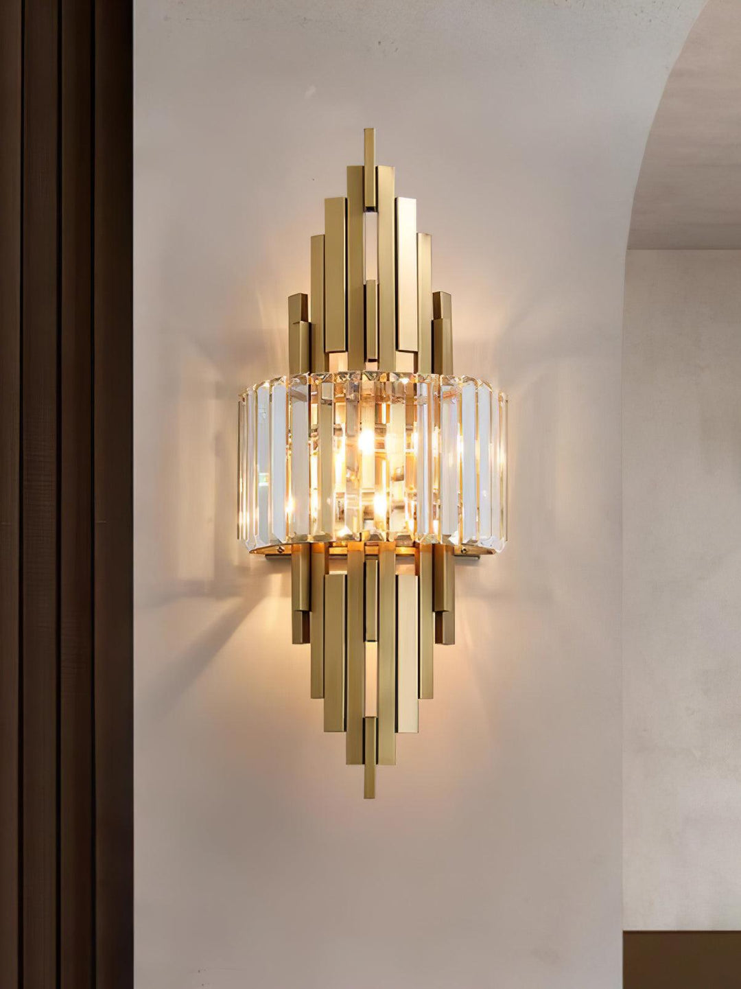 Voveliel Applique Murale en Verre de Luxe Postmoderne - Neutralighting