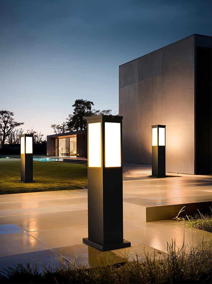 Orshaan Lampe Exterieure Solaire de Type Bollard - Neutralighting