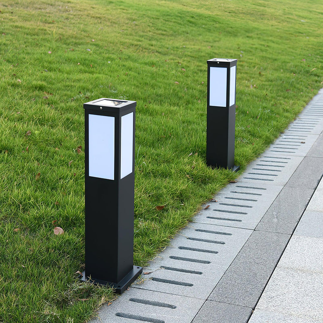 Orshaan Lampe Exterieure Solaire de Type Bollard - Neutralighting