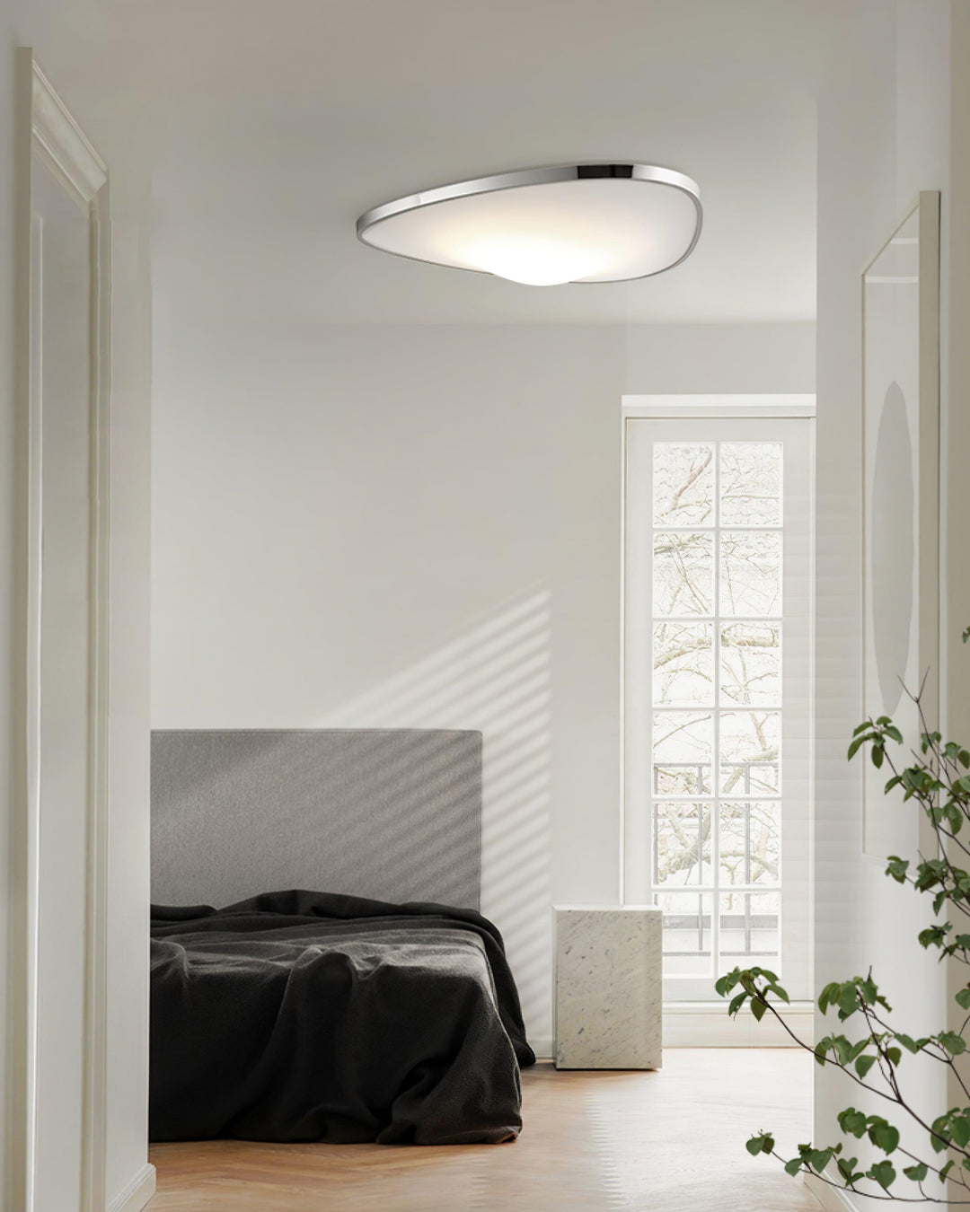 Kuzco Plafonnier Courbe LED Panneau Moderne Salon - Neutralighting