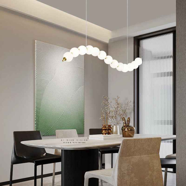 Suspension Arisha Acrylique LED V9
