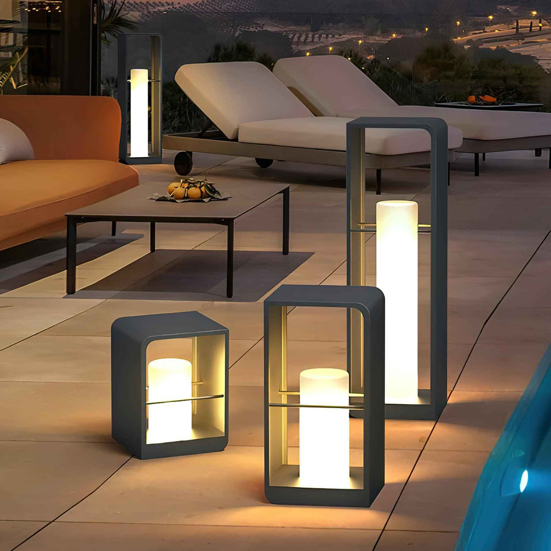Lampe Heather en Acier – Design Contemporain