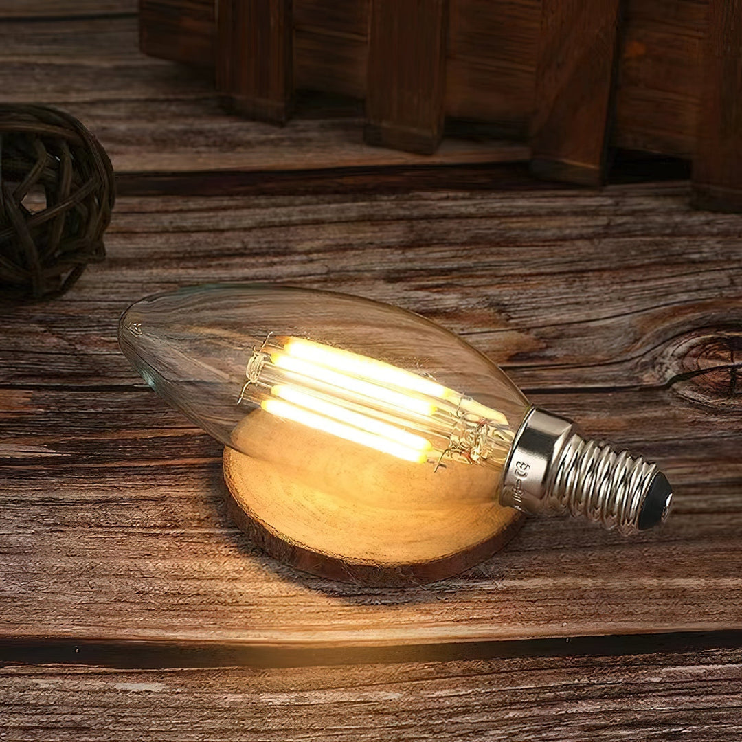 Ampoule LED en Verre E12 ou E14 4W Ivinan Accessoires - Neutralighting