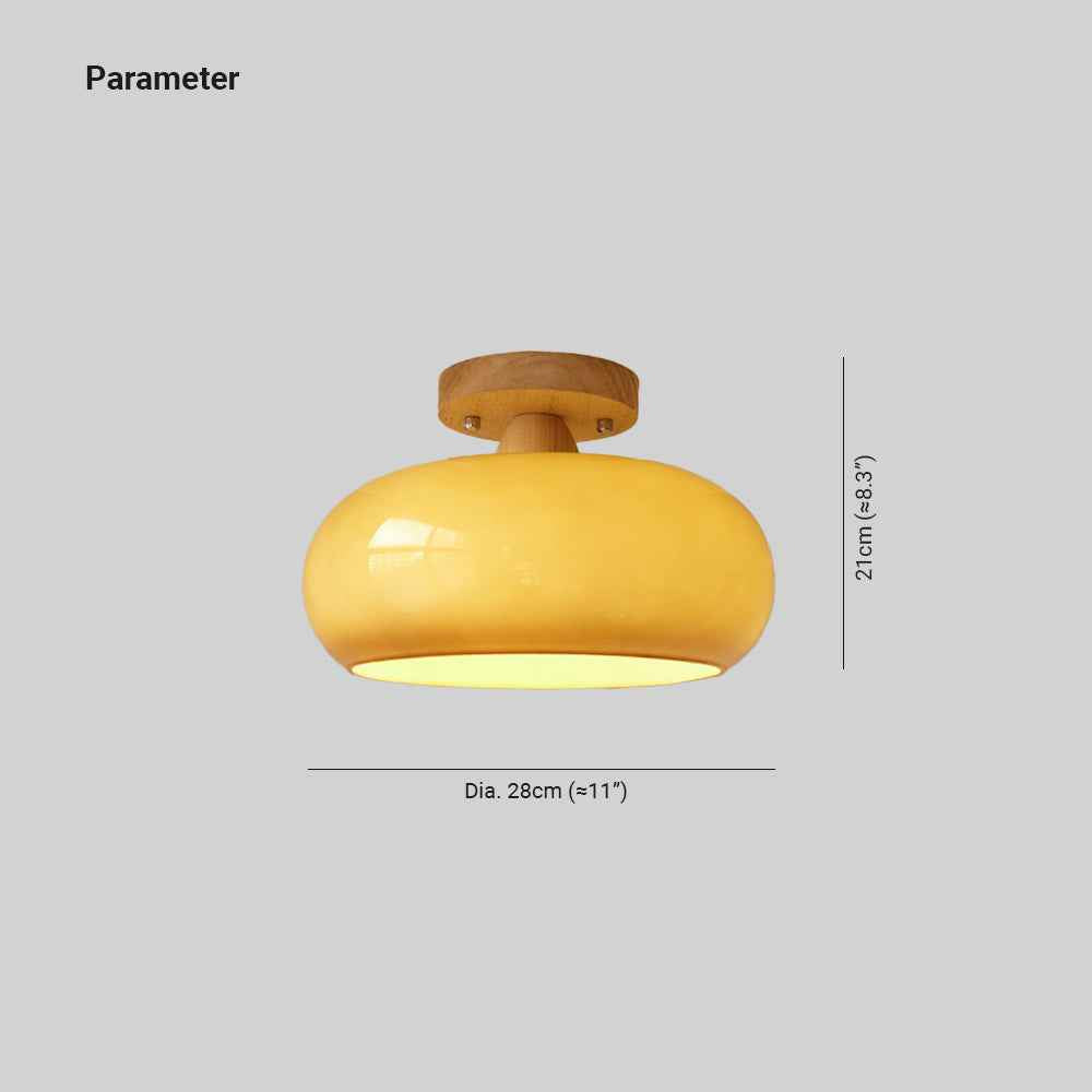 Plafonnier Charlotte Verre LED V2