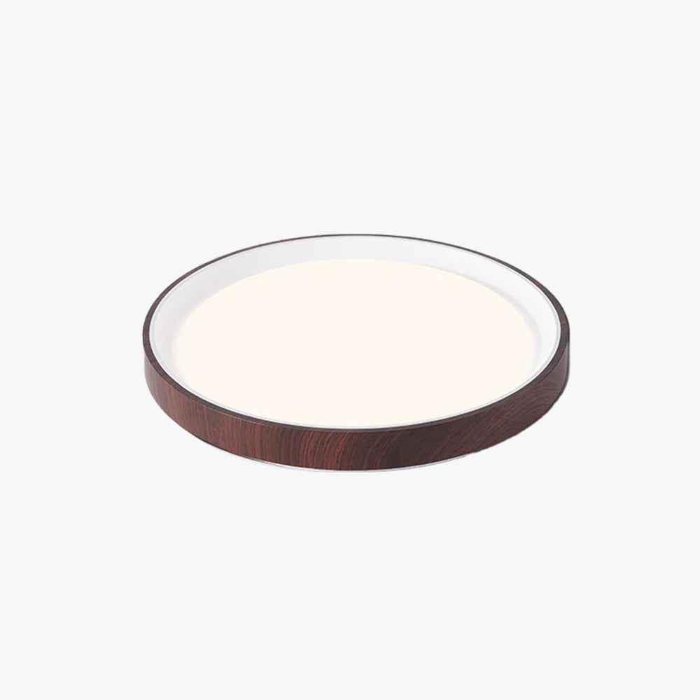 Plafonnier Arisha Acrylique Noyer LED