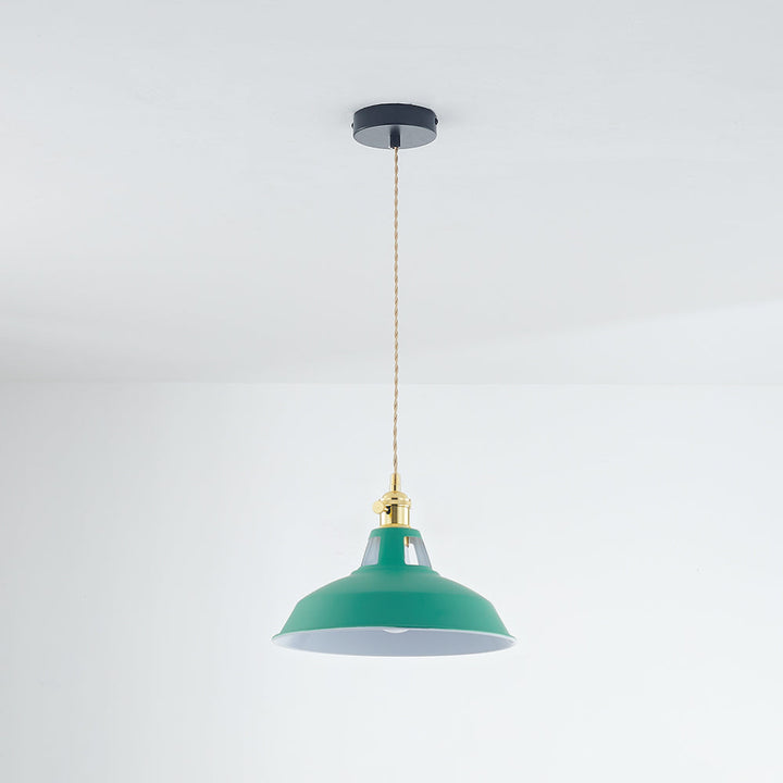 Jojo Lampe Suspension Luminaire Vintage. Métal. Noir/Blanc. Salle à Manger - Neutralighting