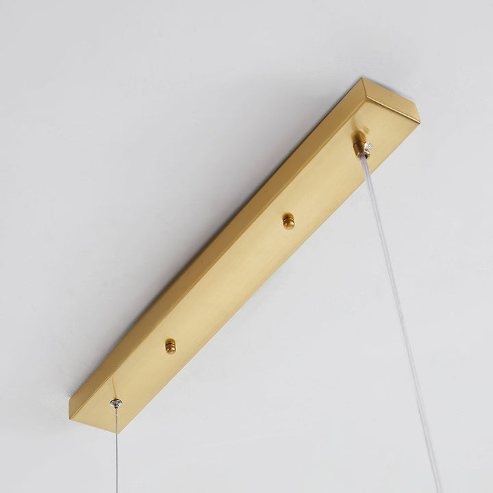 Valentina Suspension Boule Moderne Métal/Verre Noir/Doré Salon - Neutralighting