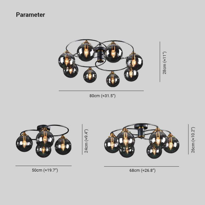 Plafonnier Valentina Acrylique LED 300W