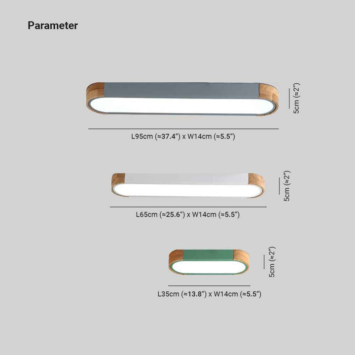 Plafonnier Mero Acrylique LED