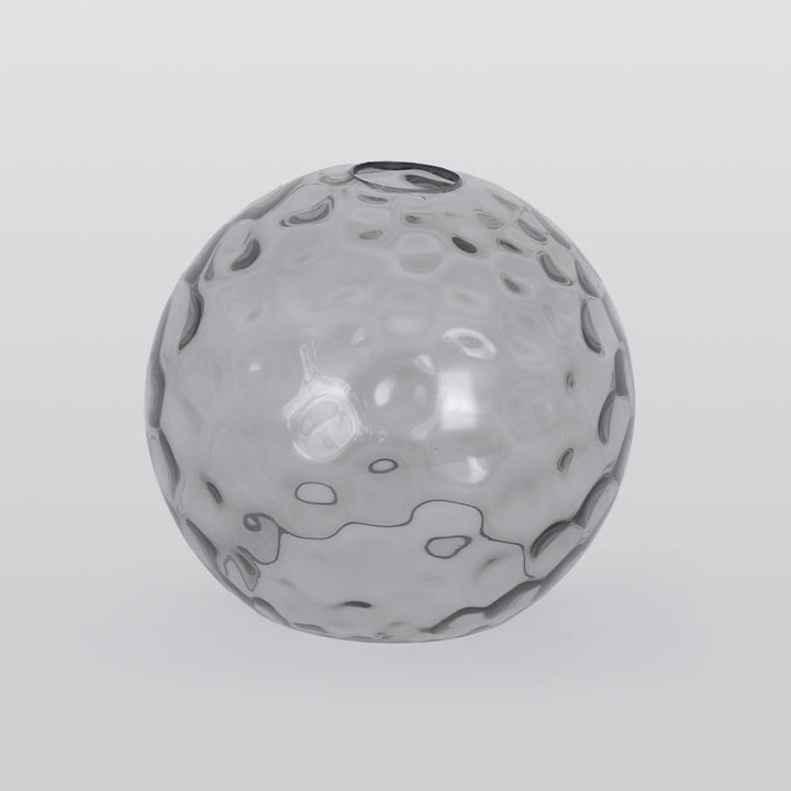 Valentina Suspension Boule Ondulation Nortique Métal/Verre Vert/Gris Salon - Neutralighting