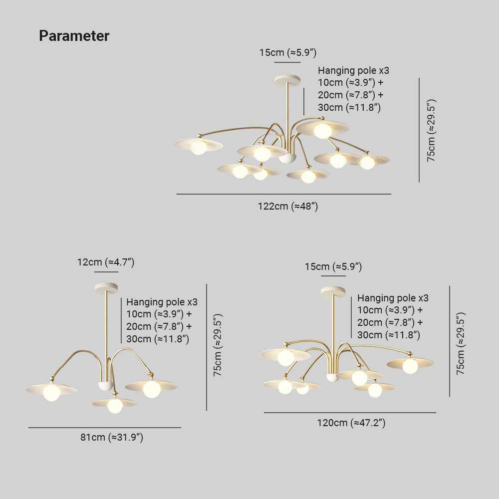 Suspension Arisha en Verre – Style Suspension Tendance
