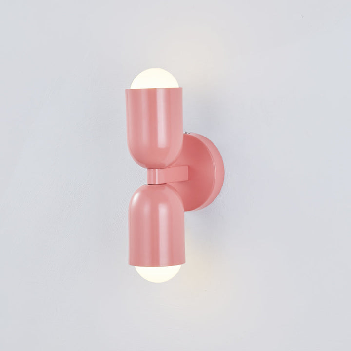 Kira Applique Murale Cylindre Scandinave Métal Coloré Salon - Neutralighting