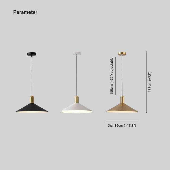 Suspension Arisha Acrylique LED 12W