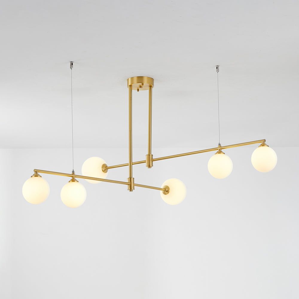 Valentina Suspension Luminaire LED Métal Doré - Neutralighting