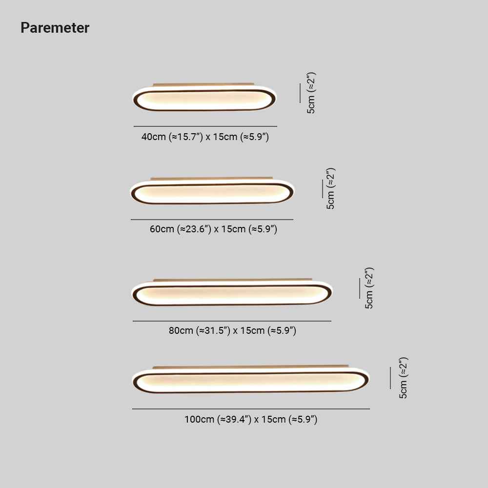 Plafonnier Sana Acrylique LED