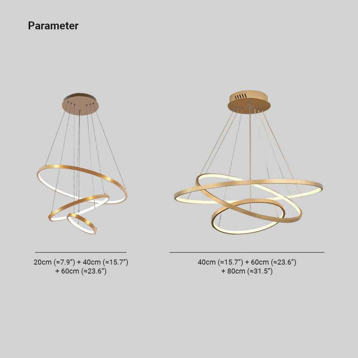 Suspension Aluna en Acrylique – Suspension Contemporaine