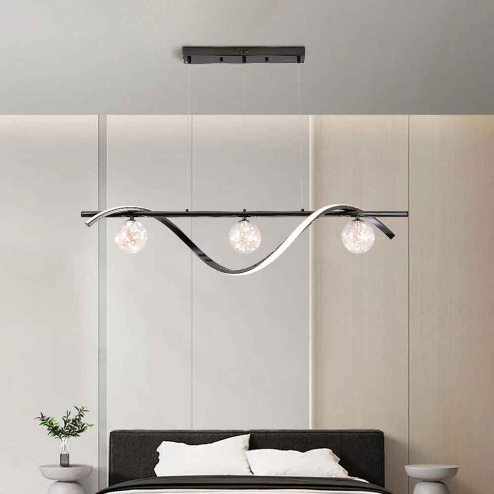Suspension Arisha en Verre – Style Suspension Chic
